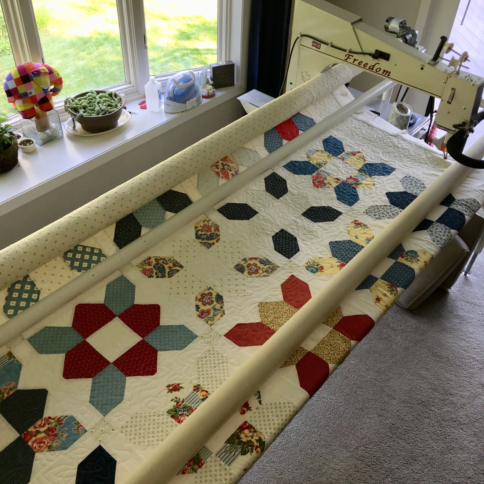 Grace and Peace Quilting Petal Power