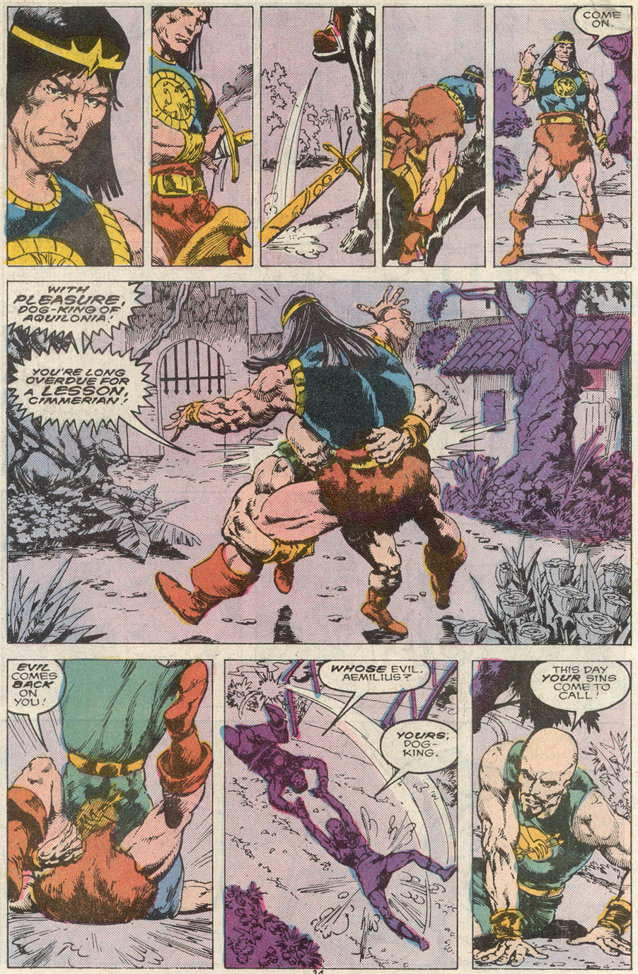 Read online Conan the King comic -  Issue #51 - 20