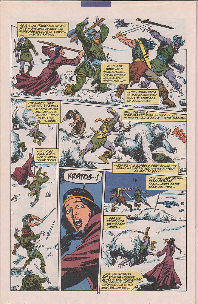 Read online Conan the Barbarian (1970) comic -  Issue #258 - 19