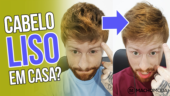 corte de cabelo masculino liso escorrido