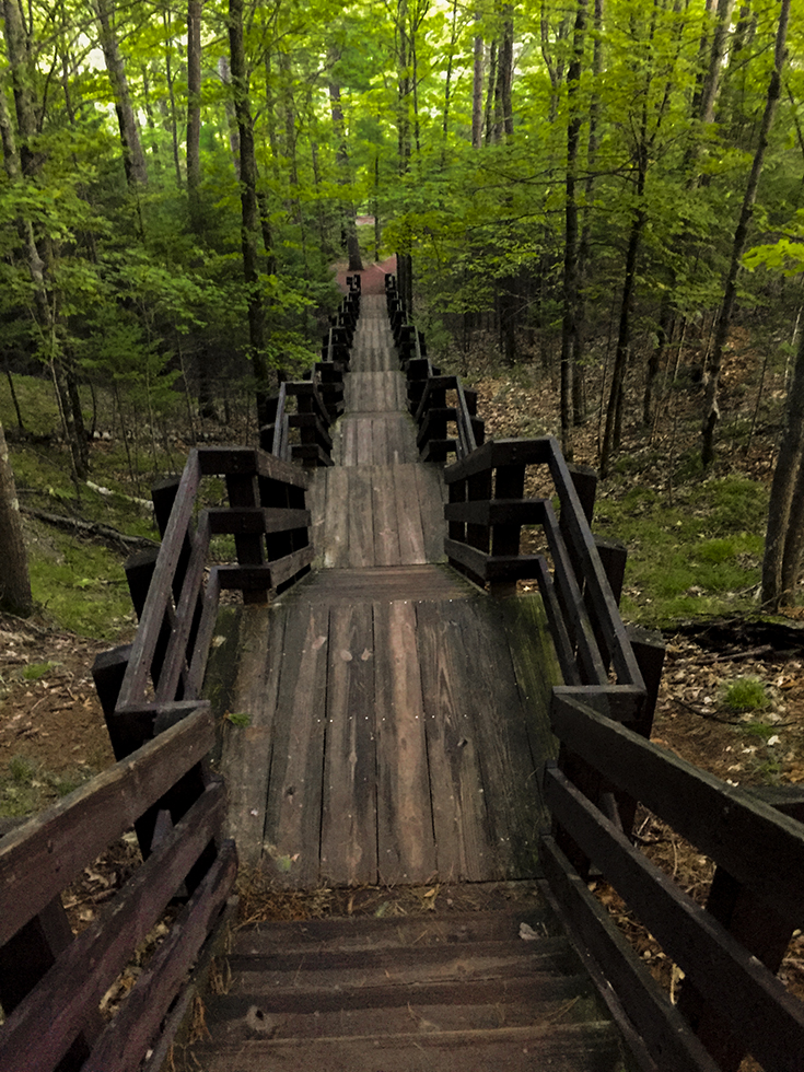 Hiking The North Country Trail Copper Falls