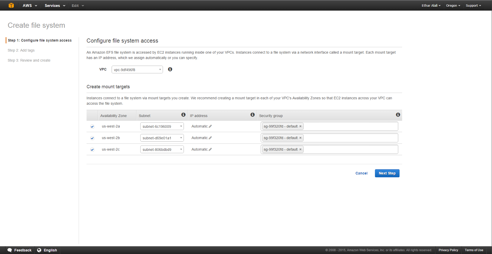 Goading the IT Geek Fail AWS EFS (Preview) on AWS EC2 Windows Instance