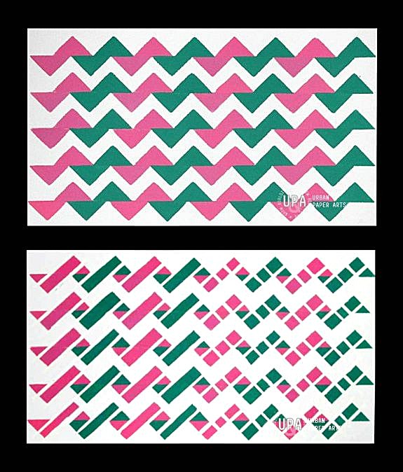 Andrew's Creativity Whitelining Technique for Stenciled Patterns