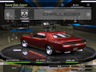 NFS Underground 2 mods: Dodge Challenger Concept (R/T)