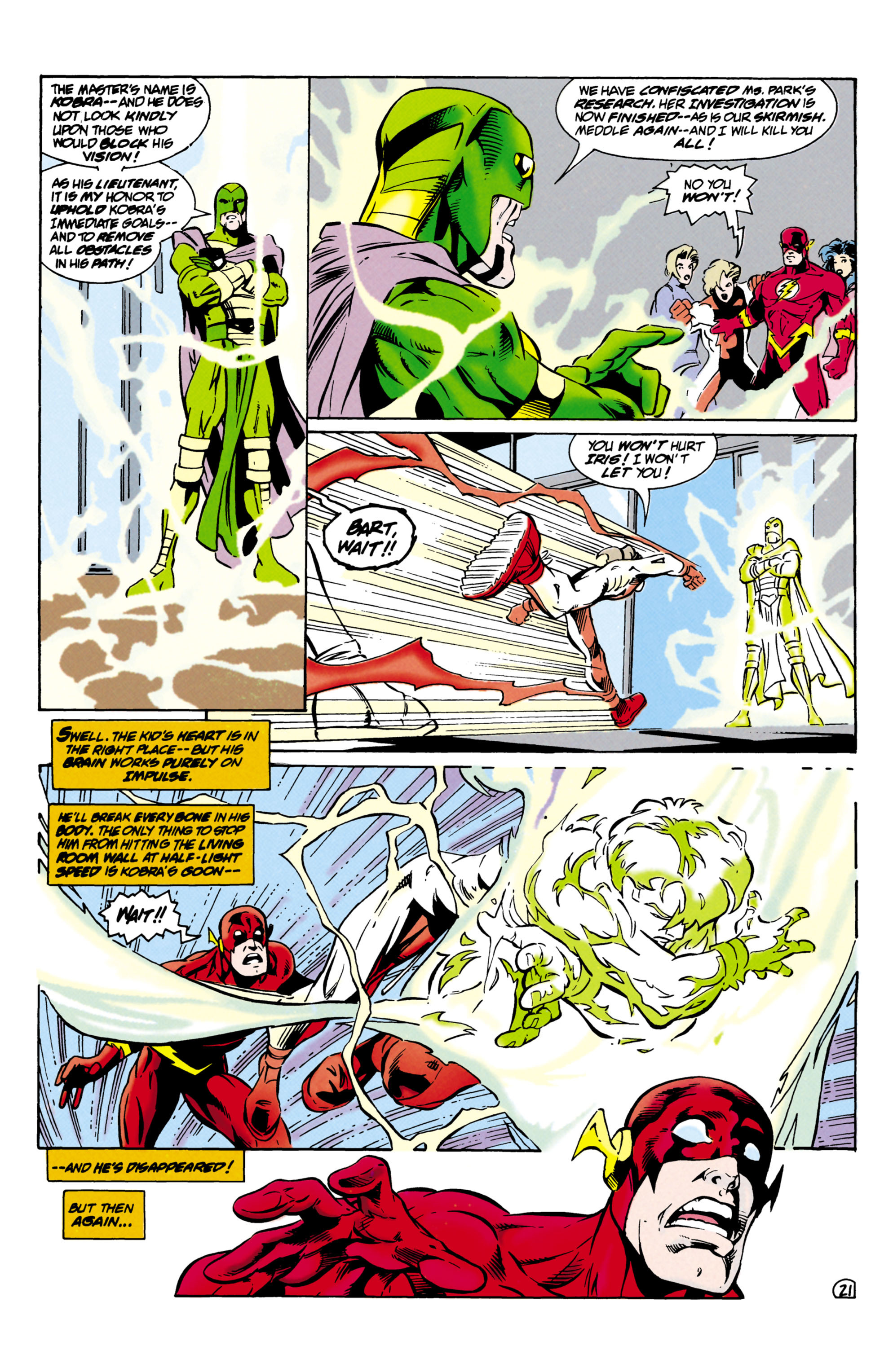 The Flash (1987) issue 93 - Page 21