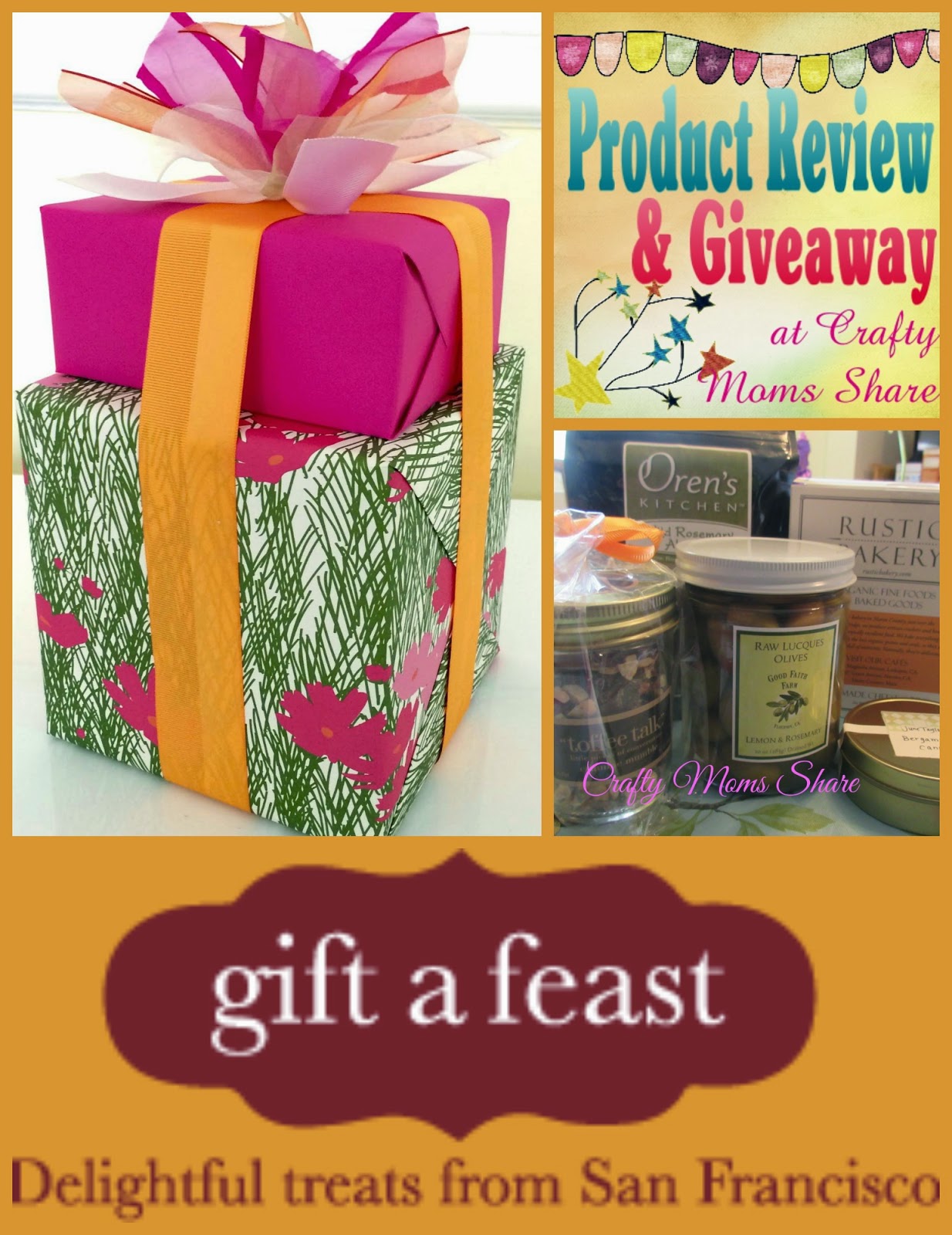 Crafty Moms Share Gift a Feast A Feast of Snacks Review and Giveaway