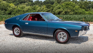 1968 American Motors Corporation (AMC) AMX 1968 AMC AMX Sports Coupe Front Right