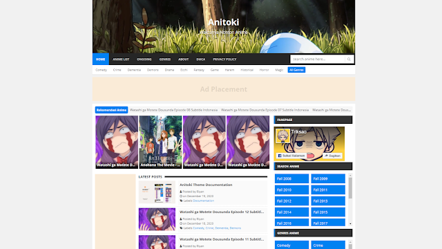 Anitoki - Free Theme Blogger Anime Anitoki - Free Theme Blogger Anime