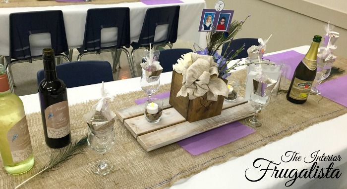How to build rustic wooden table risers for wedding guest table centerpieces. A DIY budget wedding decor idea that is easy to make with fence boards.