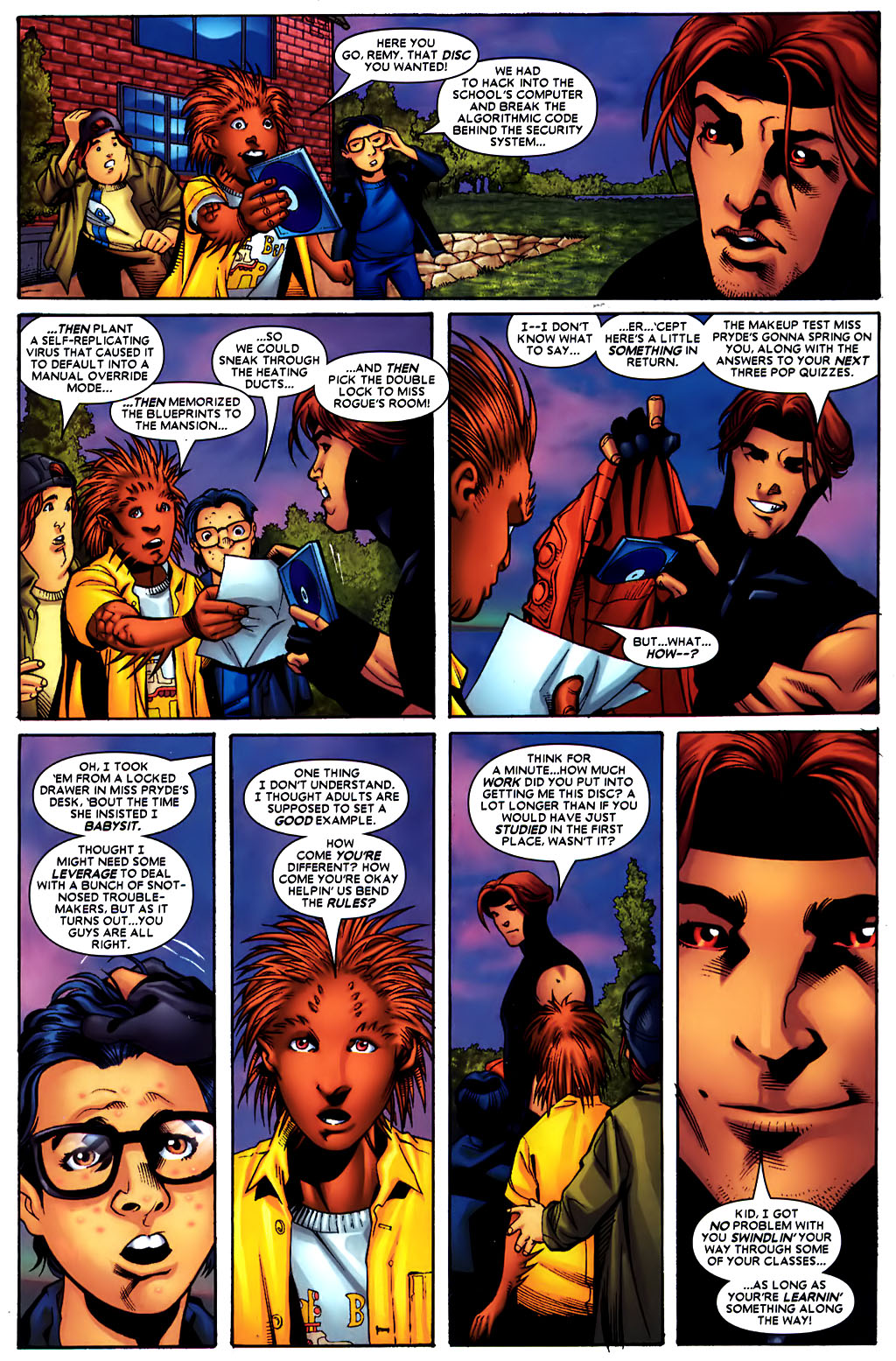 Read online Gambit (2004) comic -  Issue #10 - 18