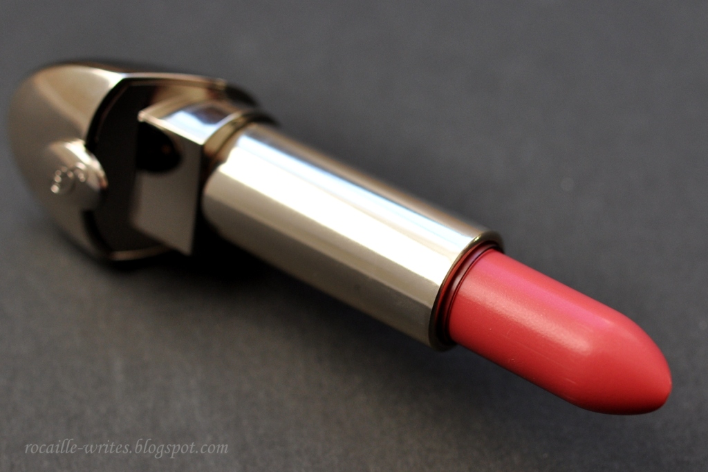 Rocaille Writes Holiday Treat to Myself Guerlain Rouge G Lipstick in