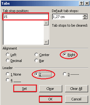 Cara Mudah Membuat Titik-Titik Daftar Isi Otomatis Agar ...