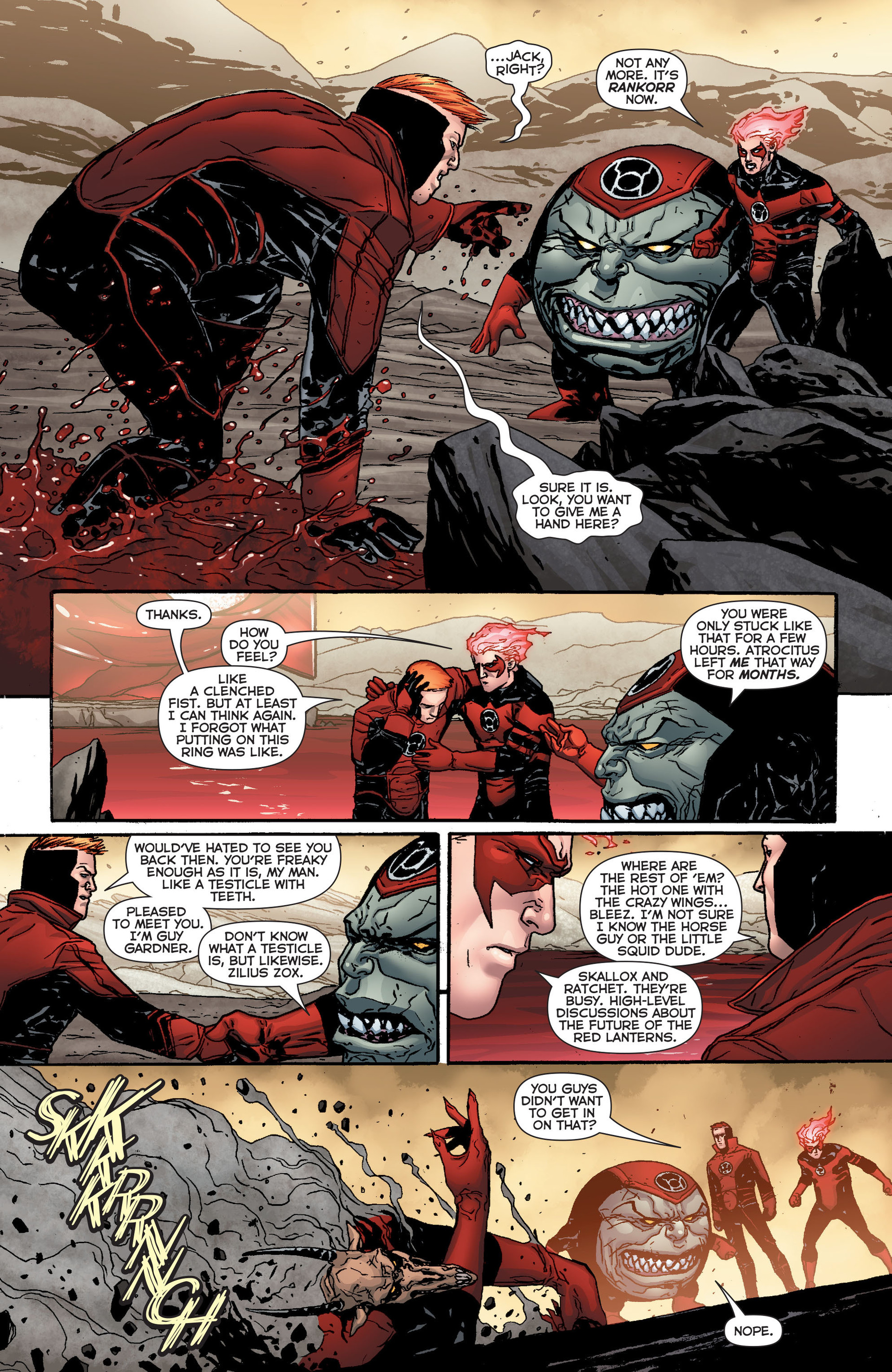 Read online Red Lanterns comic -  Issue #22 - 8