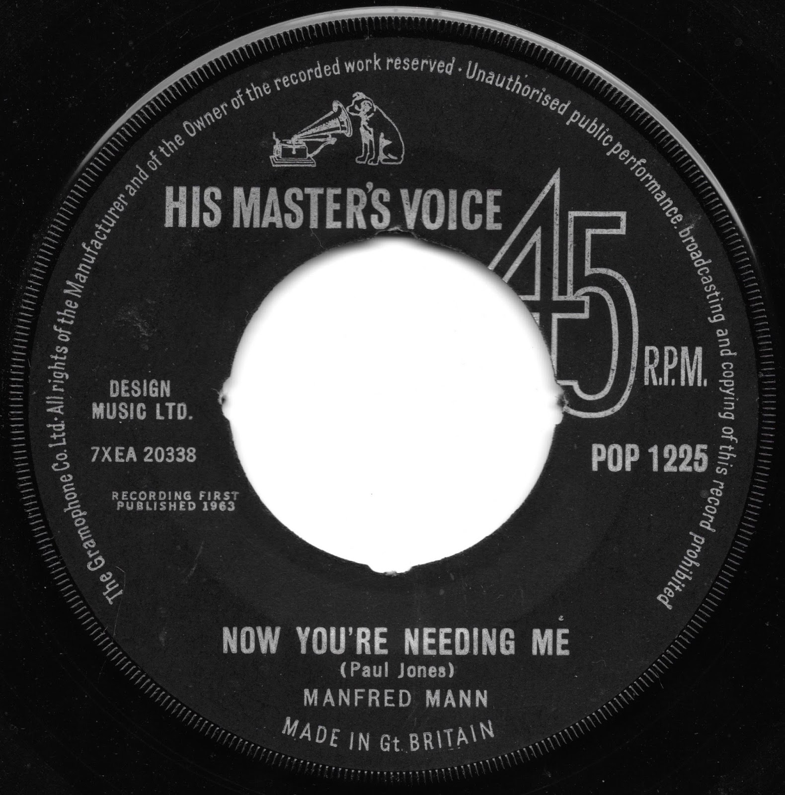 Manfred Mann Cock A Hoop 5 4 3 2 1 Manfred Mann Cock A Hoop 5 4 3 2 1