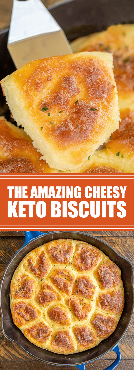 The Amazing Cheesy Keto Biscuits