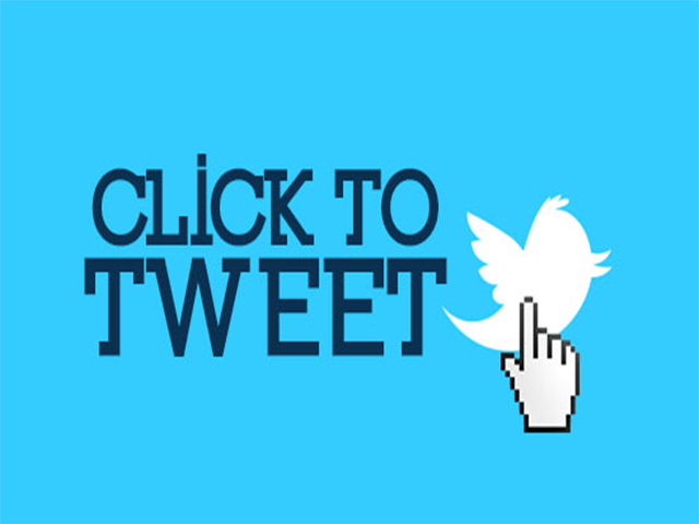 Como insertar un botón de Click para Twittear