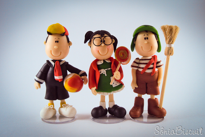Turma do Chaves Biscuit Biscuit Chaves Quico Chiquinha Seu Madruga Dona Florinda Professor Girafales Jaiminho Bruxa do 71 Seu Barriga Pópis Godines Paty Chapolin Nhonho