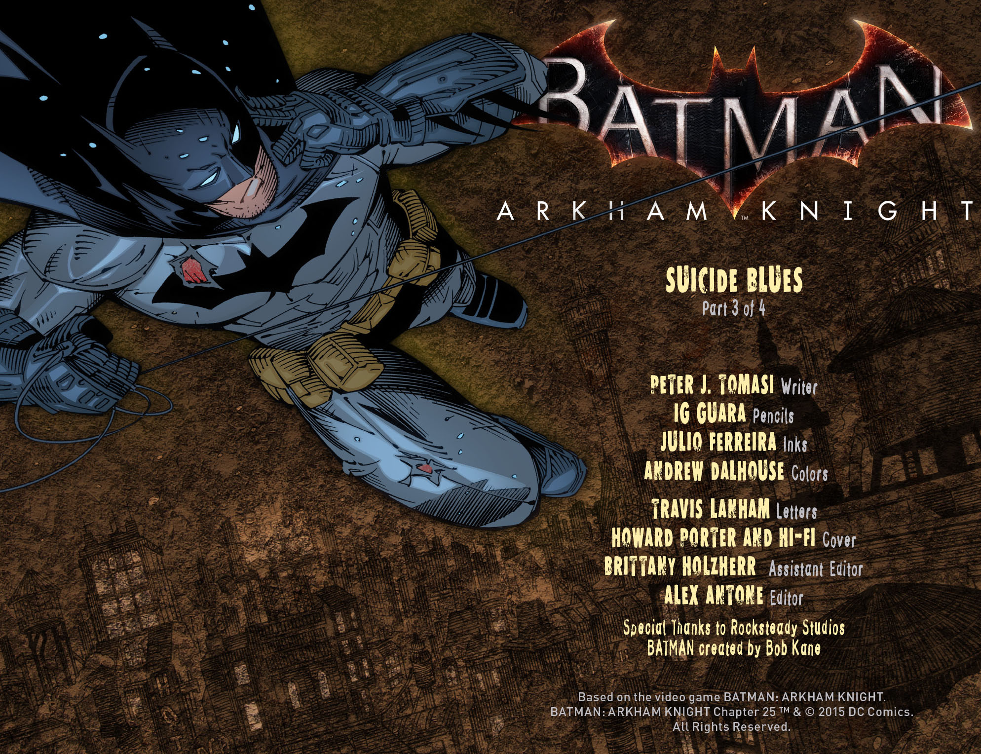 Read online Batman: Arkham Knight [I] comic -  Issue #25 - 2