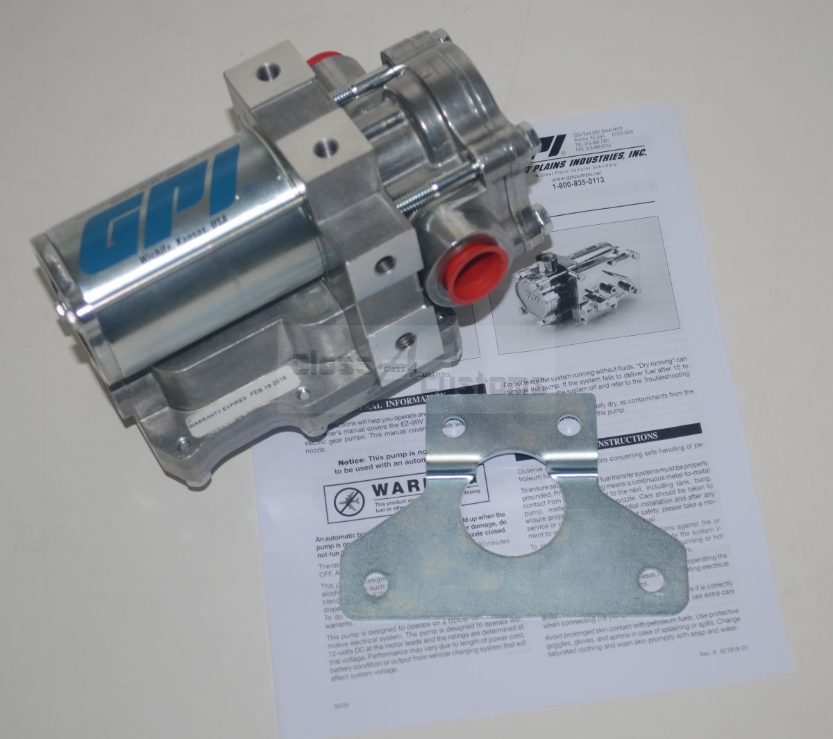 Class A Customs: Great Plains Industries Fuel Transfer Pump w SWITCH