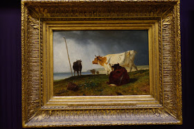 Wallace Collection London Cattle Painting by C. Troyon
