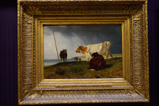 Wallace Collection London Cattle Painting by C. Troyon
