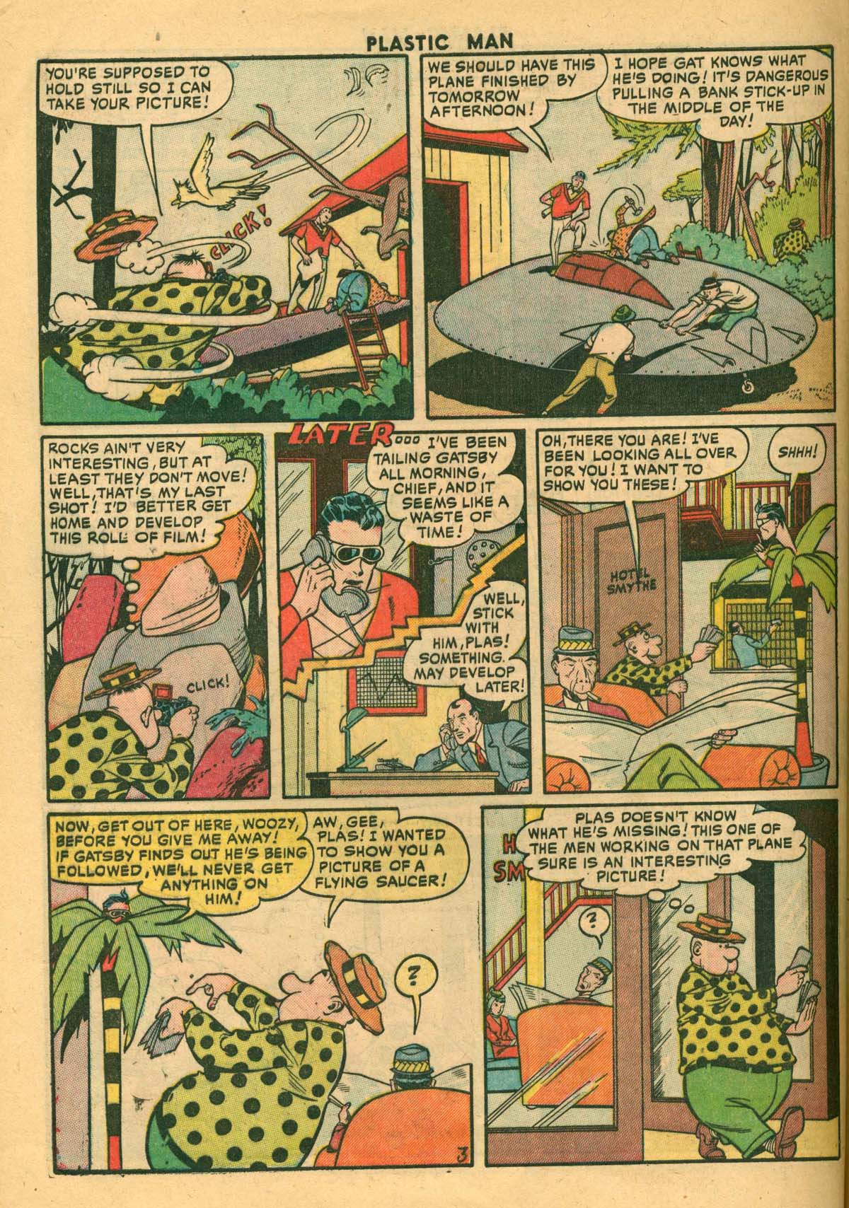 Read online Plastic Man (1943) comic -  Issue #27 - 44
