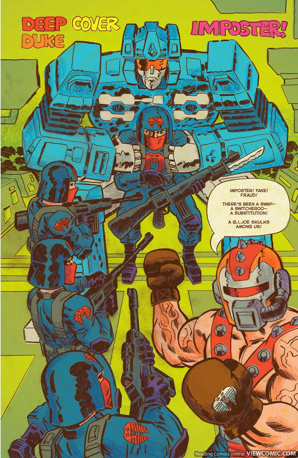 Transformers vs. G.I. Joe chapter 4 page 2