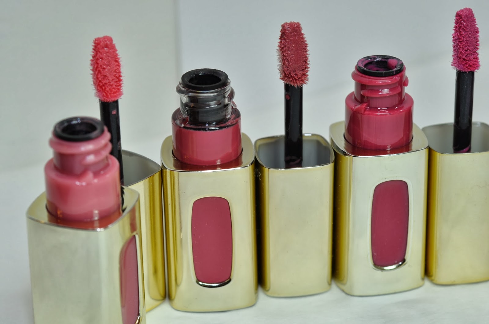 L'Oreal Colour Riche Extraordinaire Liquid Lipstick Swatches
