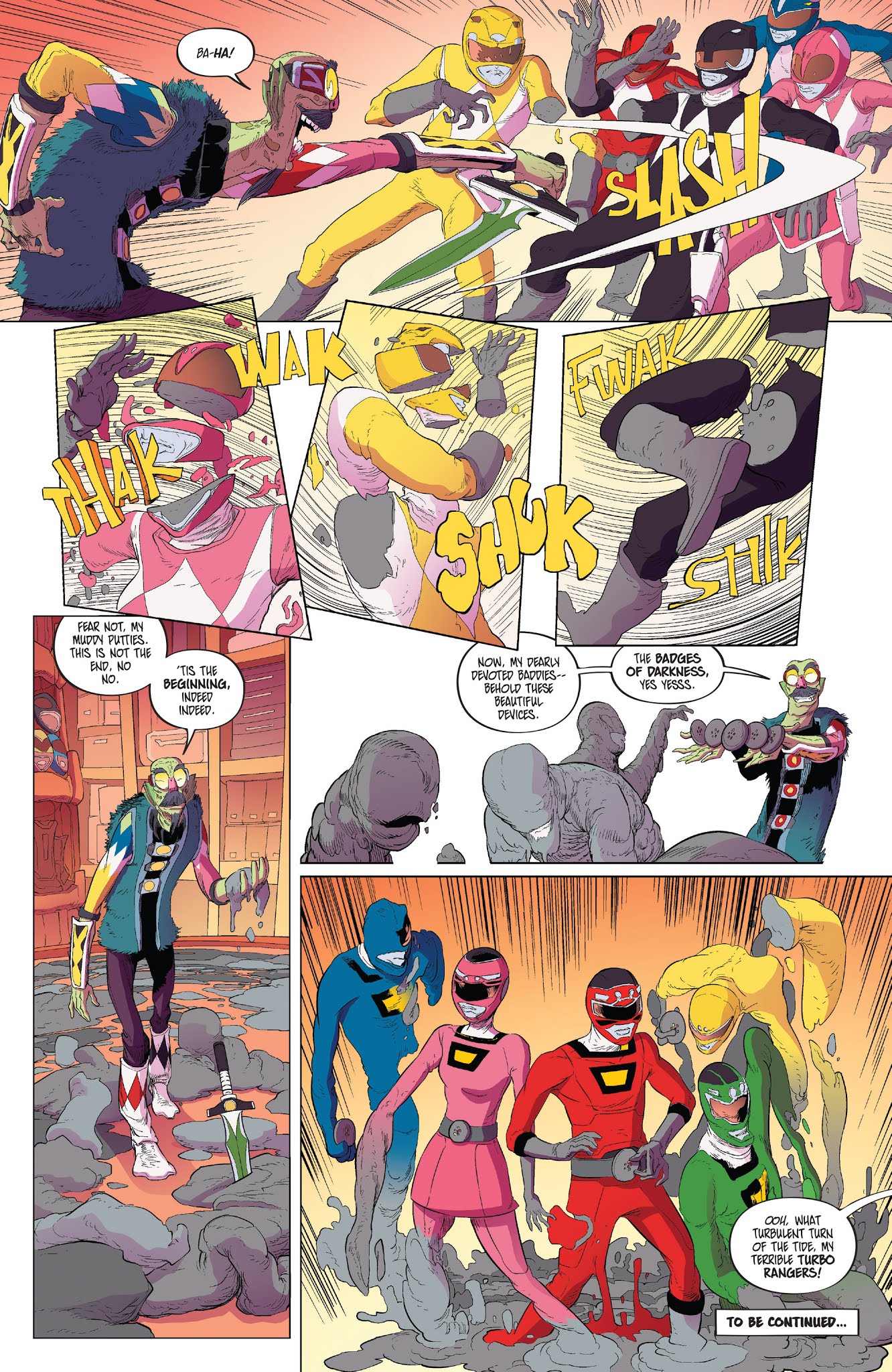 Read online Mighty Morphin Power Rangers comic -  Issue #27 - 23