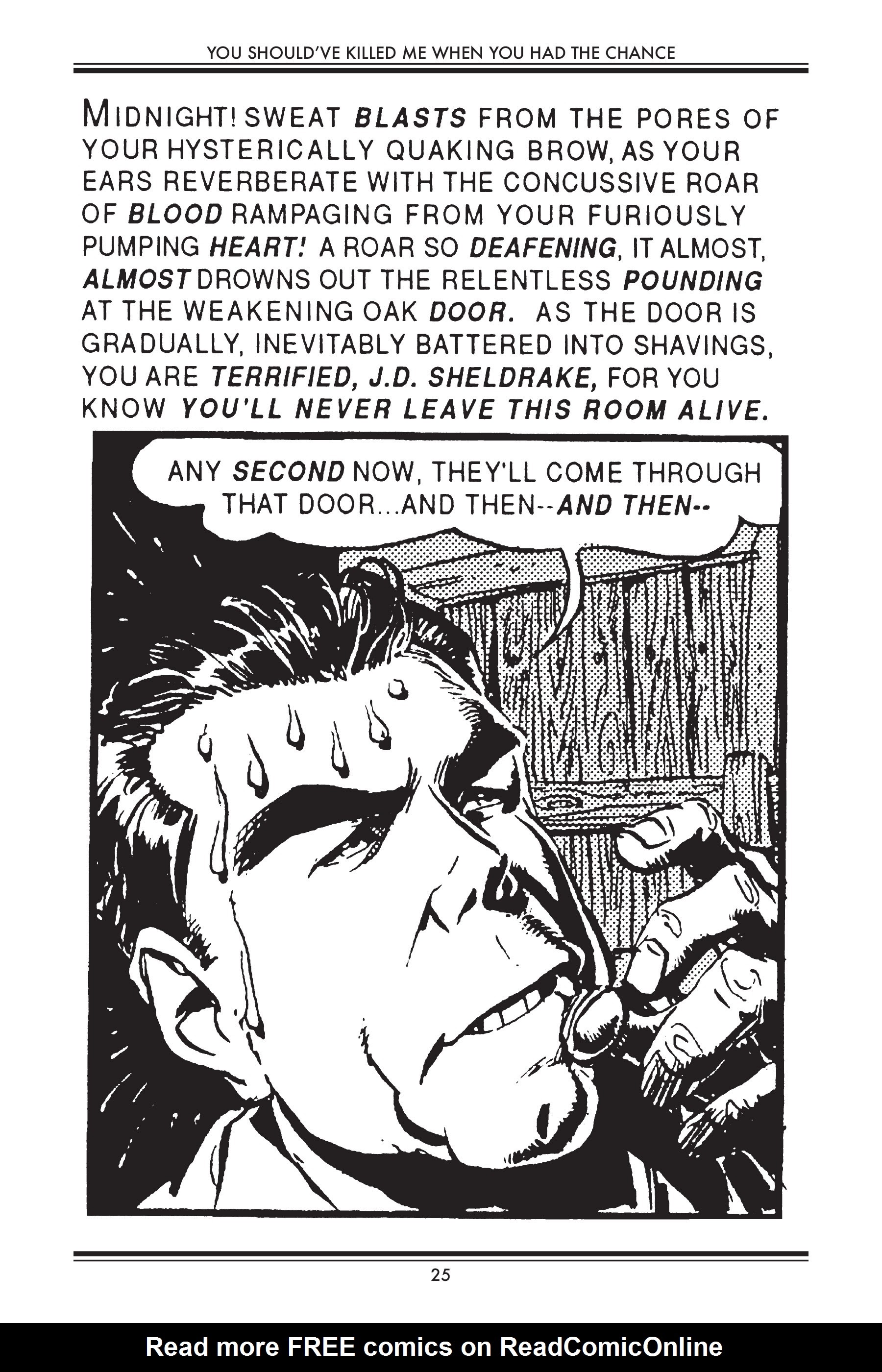 Read online You Should Have Killed Me When You Had The Chance!: Quality Jollity Super Special comic -  Issue # TPB - 25
