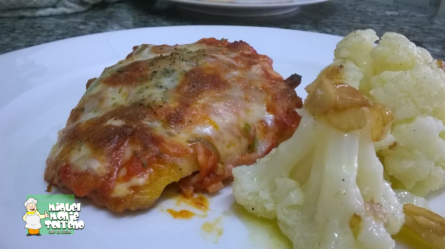 Pechuga de Pollo a la Pizza