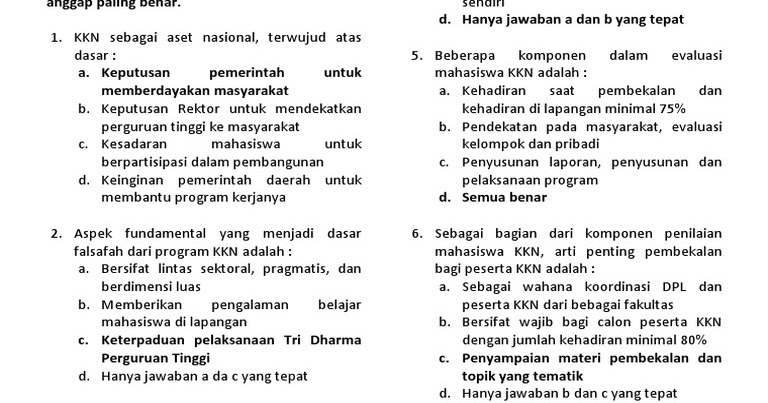 Contoh Soal Tes Tertulis Cleaning Service Inilah 11