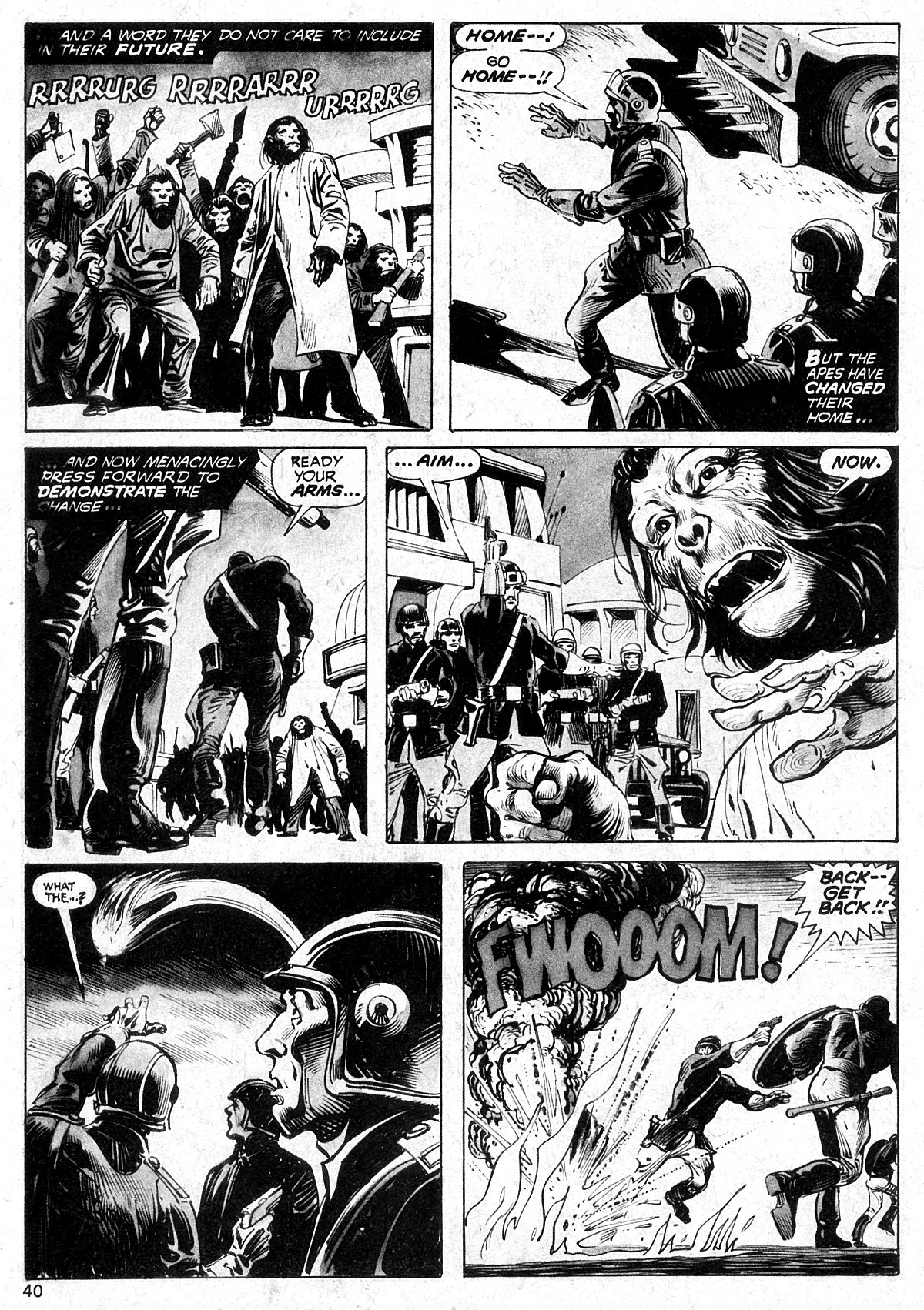 Read online Planet of the Apes comic -  Issue #21 - 39
