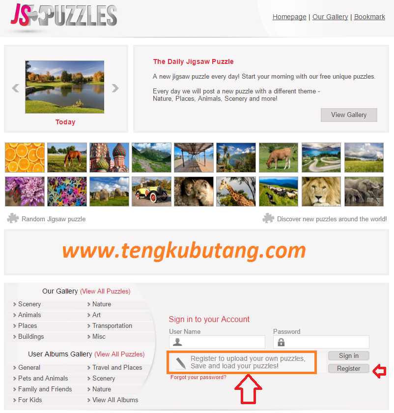 BERMAIN JIGSAW PUZZLE SECARA ONLINE DI JS PUZZLES