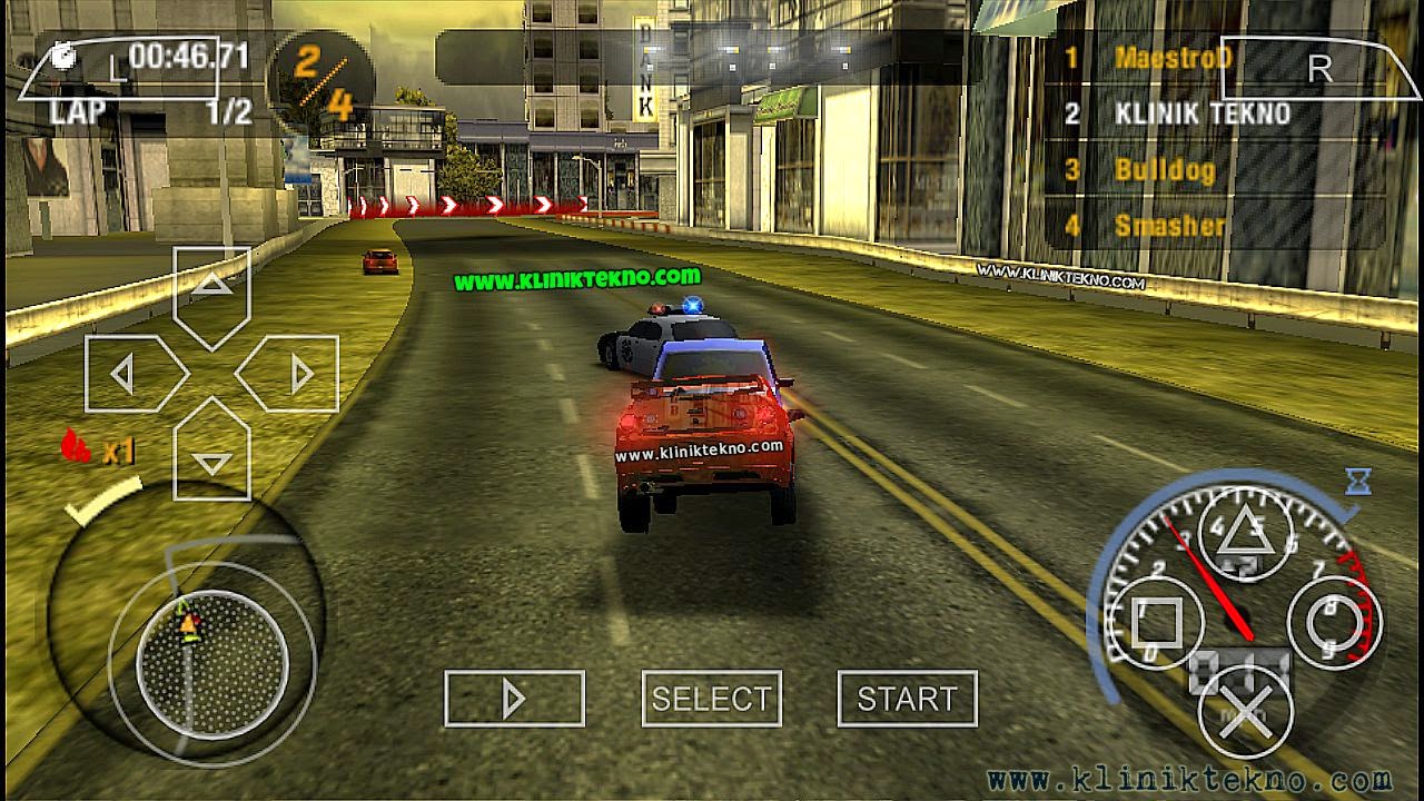 need for speed most wanted psp