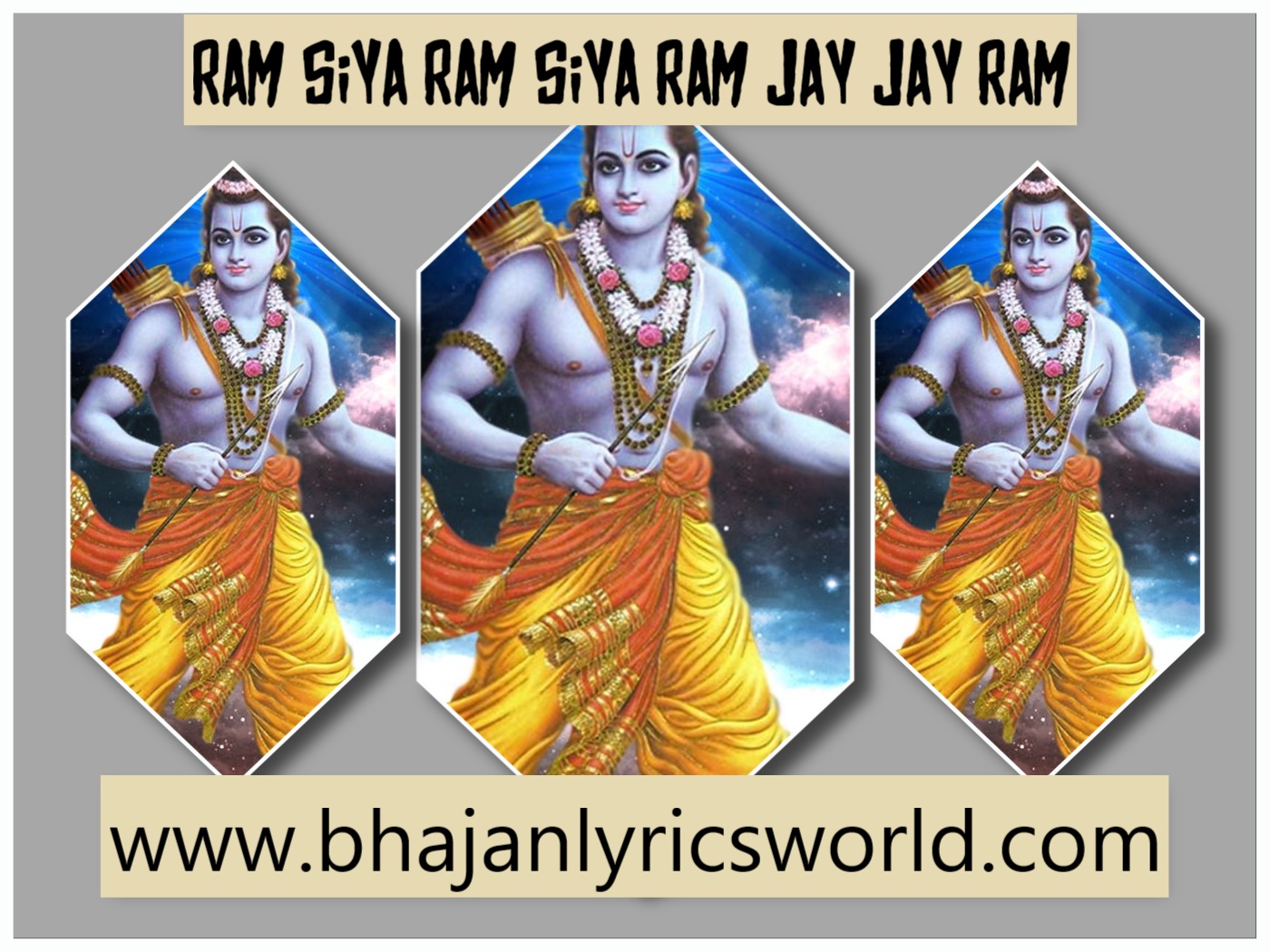 Ram Siya Ram Siya Ram Jay Jay Ram | Bhajan Lyrics World