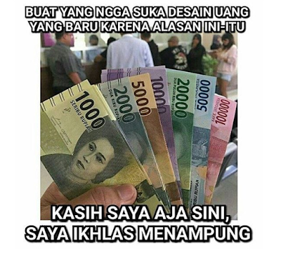 10 Meme 'Uang Rupiah Baru' Ini Lucu Banget, Ngegigit!
