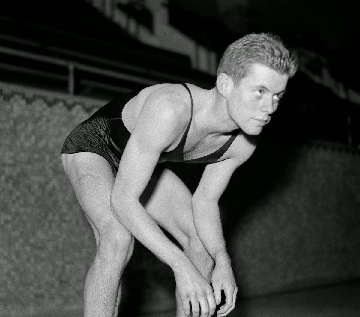Interesting Photos of Young John F. Kennedy Swims for Harvard in 1938