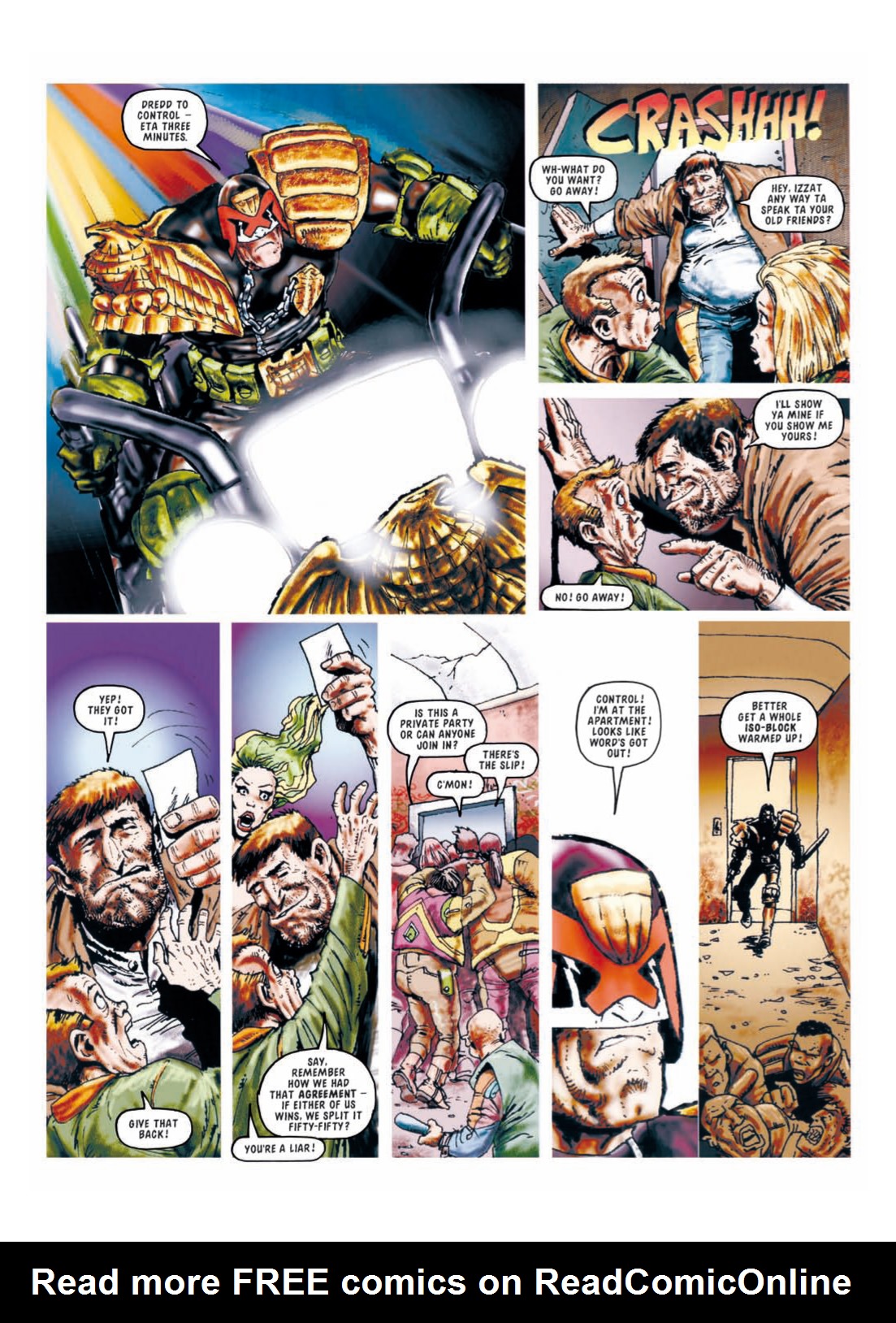 Read online Judge Dredd: The Complete Case Files comic -  Issue # TPB 23 - 103