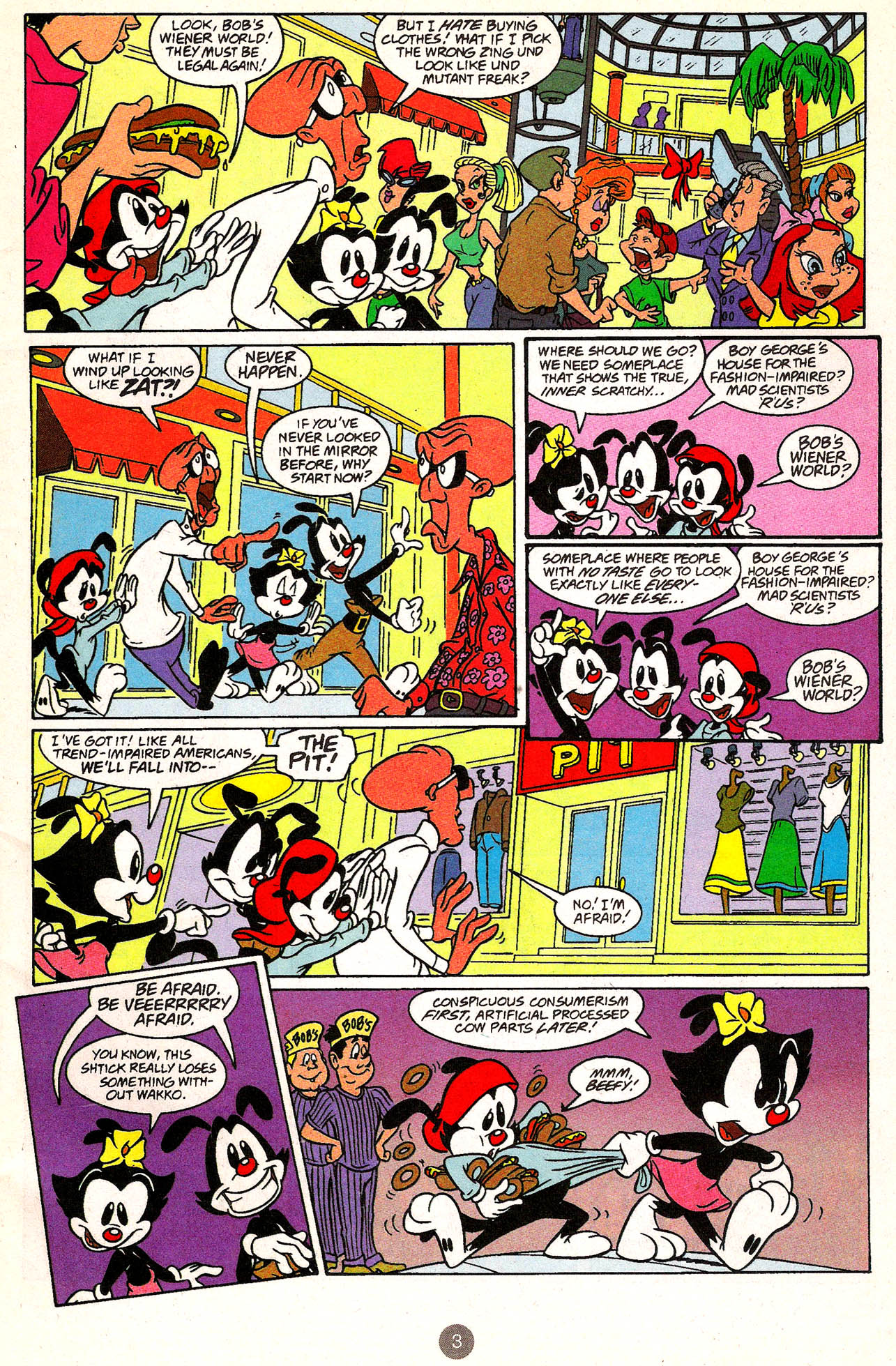 Read online Animaniacs comic -  Issue #36 - 5