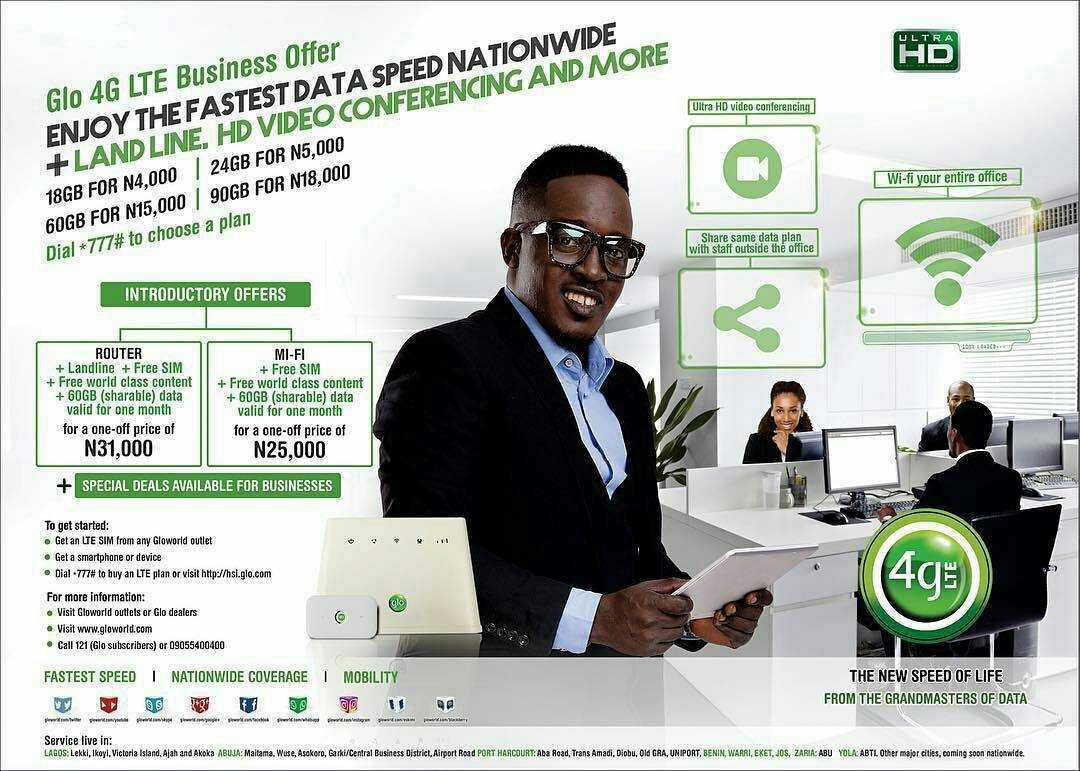 About Glo 4G LTE N500 For 1 6GB See Price And Bundle Plans Nairabit all-glo-data-plans-prices-subscription-codes