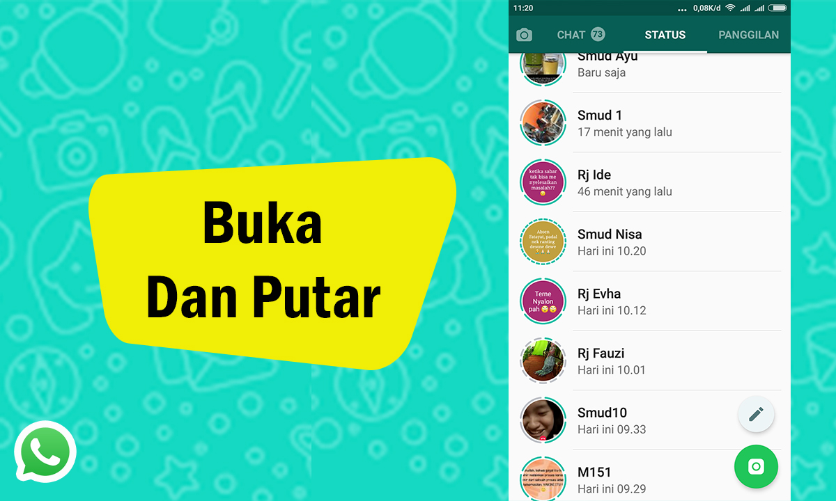 Cara Menyimpan Status Wa Orang Lain Ke Galeri - Kumpulan Status WA