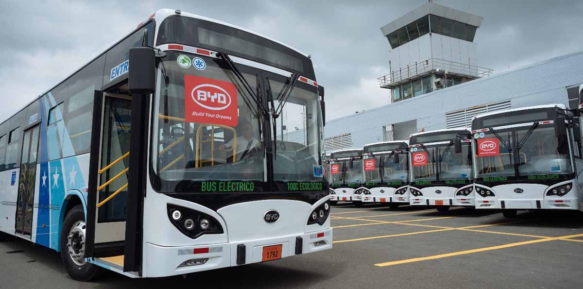 Maior cidade do Equador incorpora 20 ônibus 100% elétricos da BYD à frota do transporte público 1 X noticia 28890