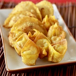 crispy chinese fried wonton and shui jiao dumplings recipe