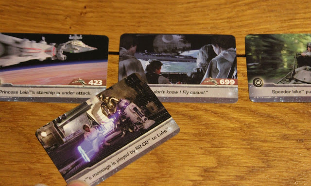 Star Wars Timeline cards