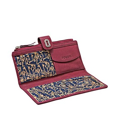 Great bargain for authentic designer brands!: Fossil Ruby Tab Clutch