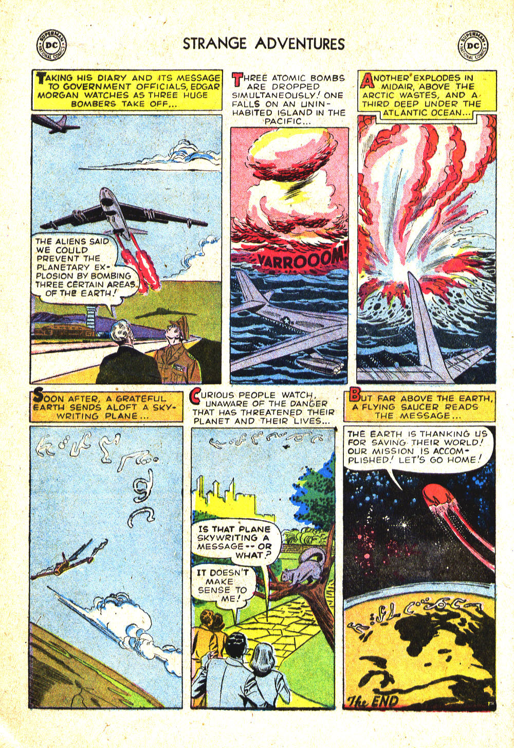 Read online Strange Adventures (1950) comic -  Issue #87 - 16