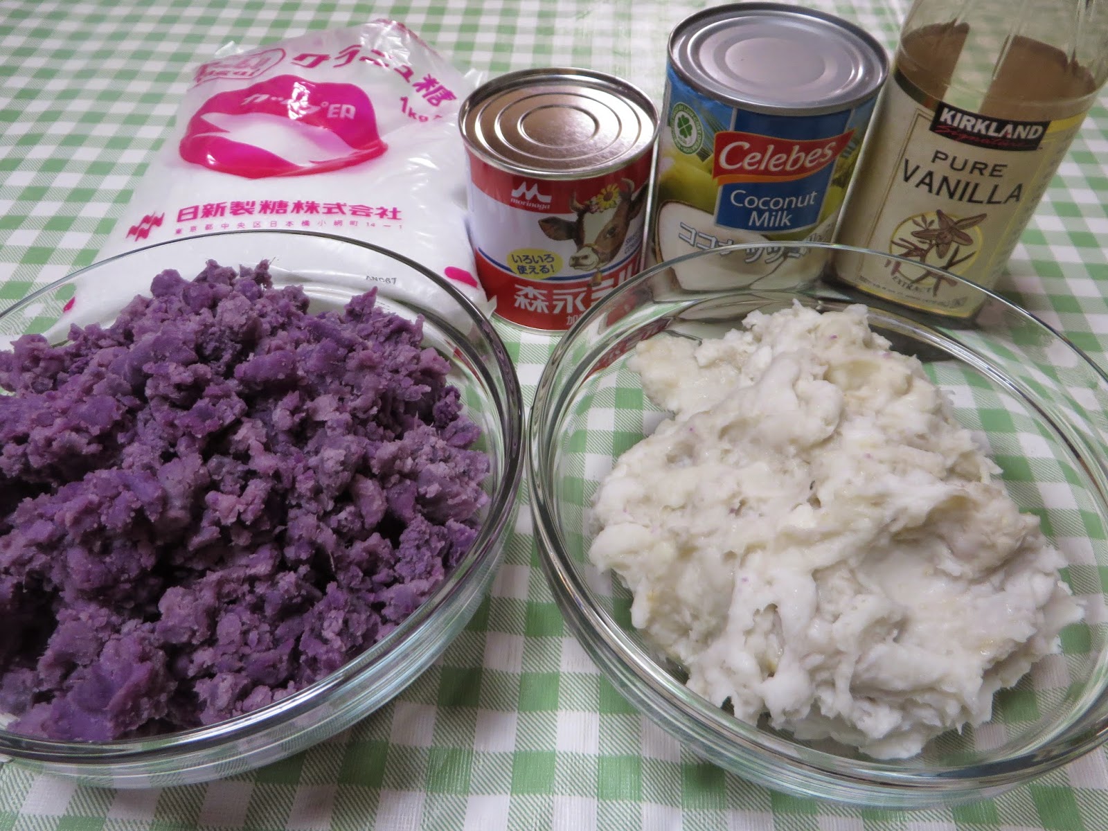 Cooking" "Halayang Ube" (purple yam jam)