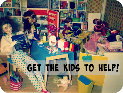 My tip is - get the kids to help!