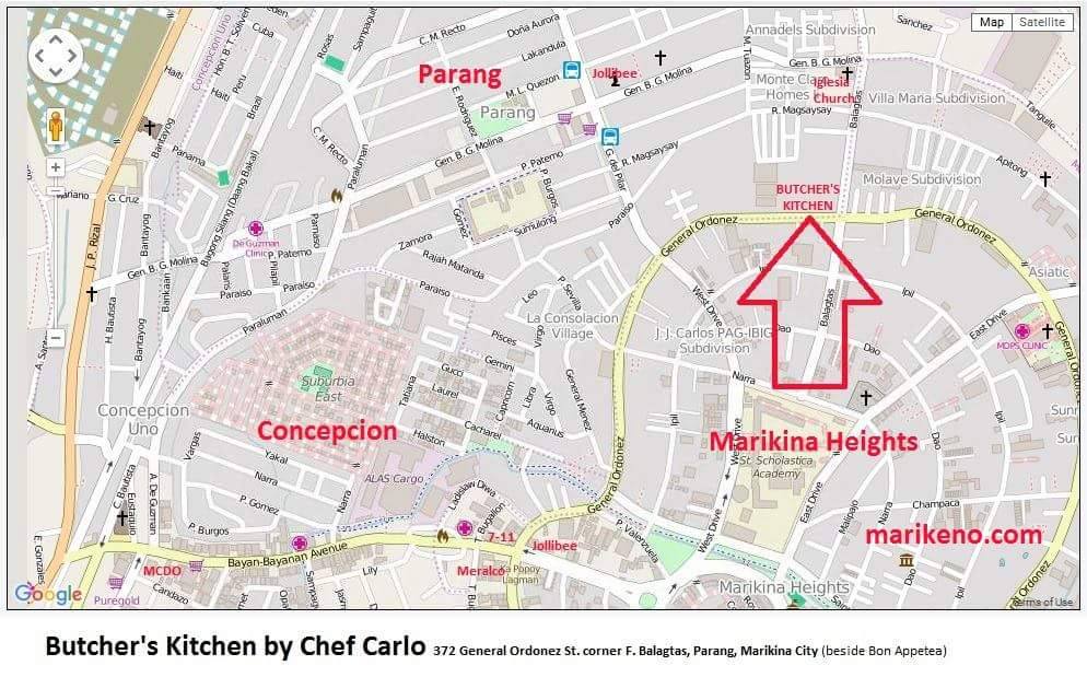 Butcher's Kitchen by Chef Carlo ~ Marike?o